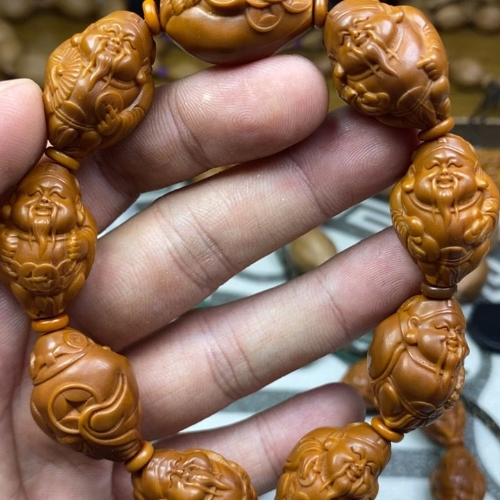 橄榄核手串/手链橄榄核雕工艺手串