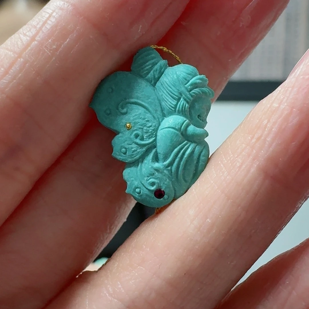 绿松石珠宝奇石未镶嵌