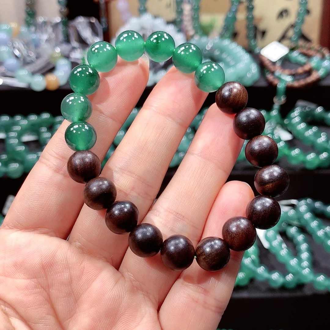 翡翠未镶嵌手链卡10