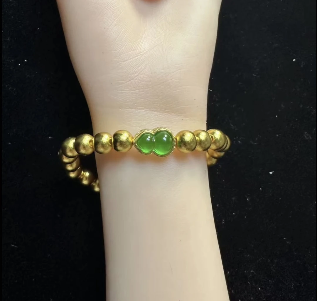 甄选 999-葫芦圆珠手链A015