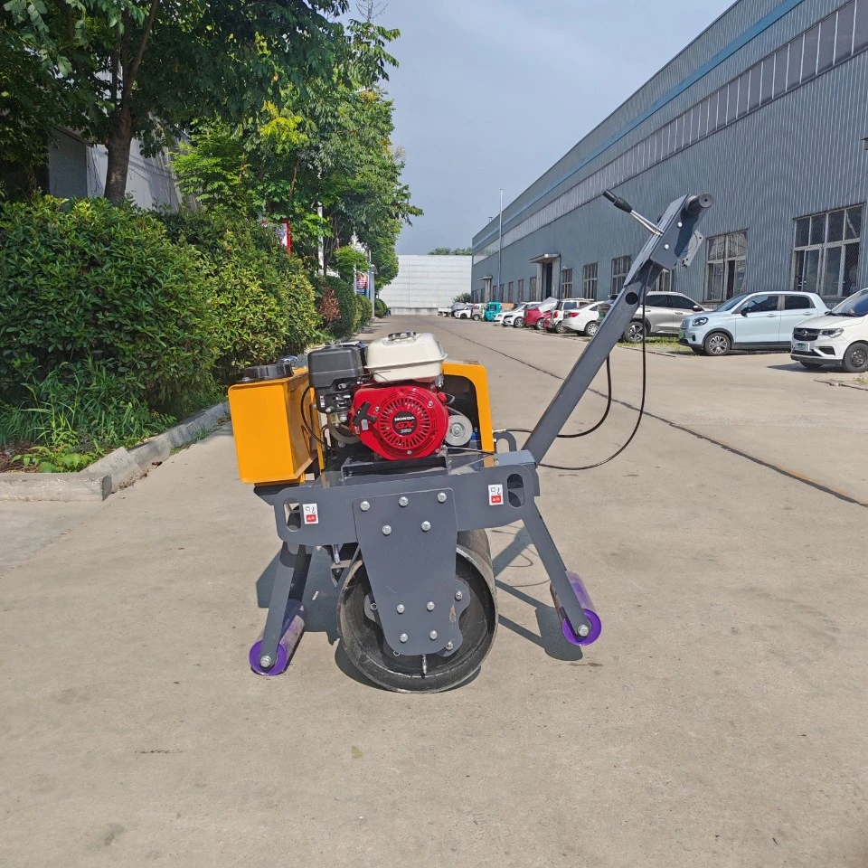 手扶单钢轮压路机