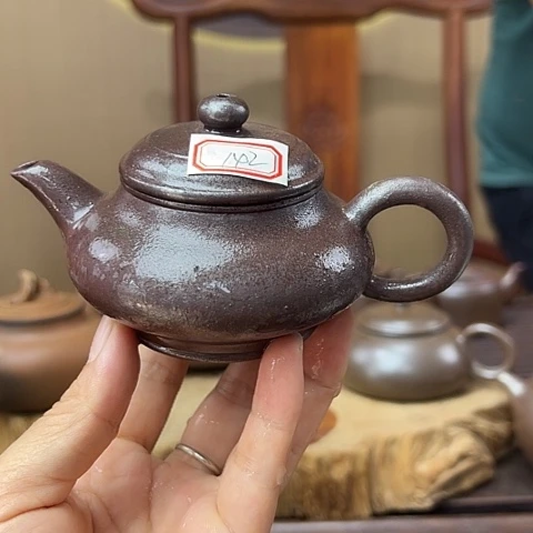 戬谷龙窑柴烧茶壶142