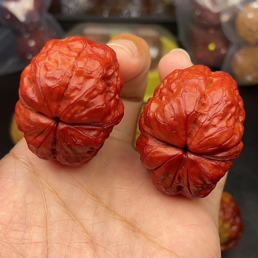 【闪购商品】把件文玩核桃39尺方尊金蟾