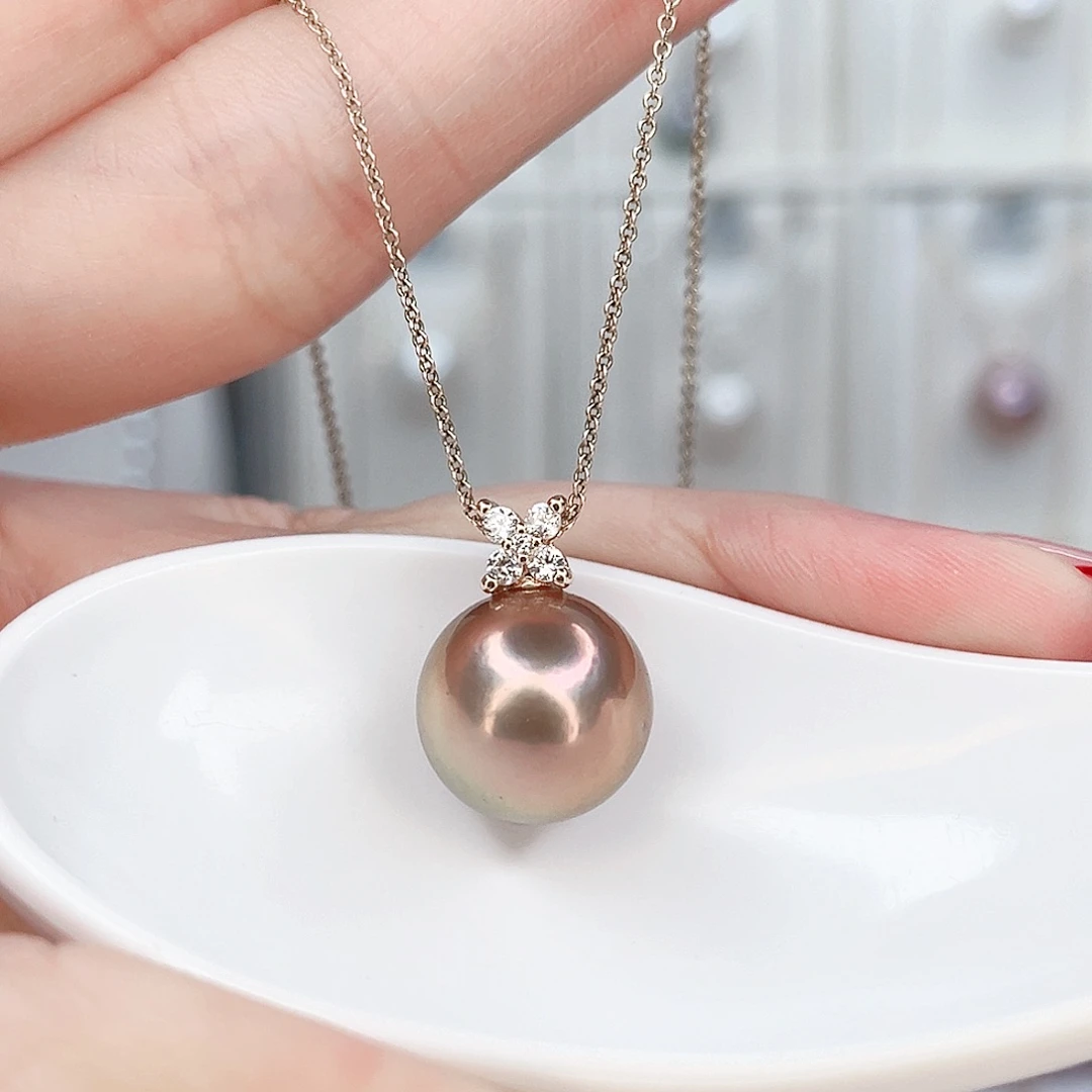 吊坠(赠链)合金淡水珍珠