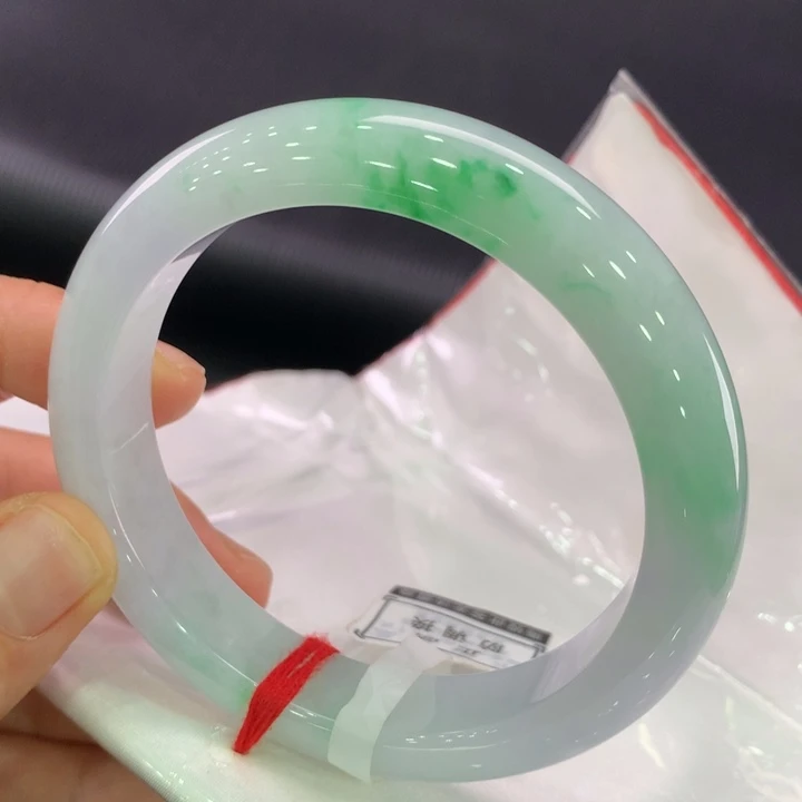 未镶嵌手镯翡翠正圈58