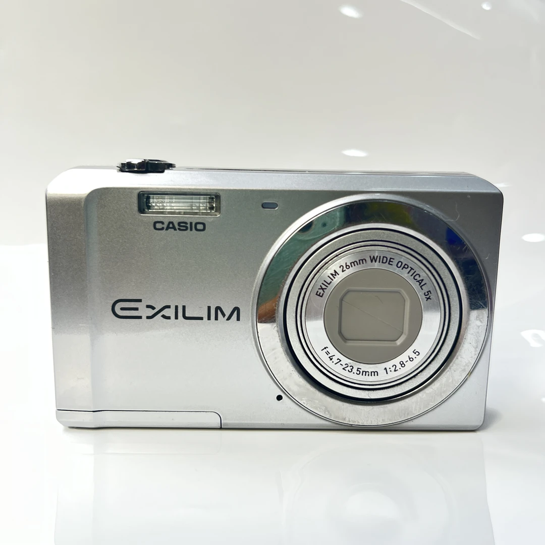 95新 Casio/卡西欧 zs5银色1410万像素5倍变焦数码相机