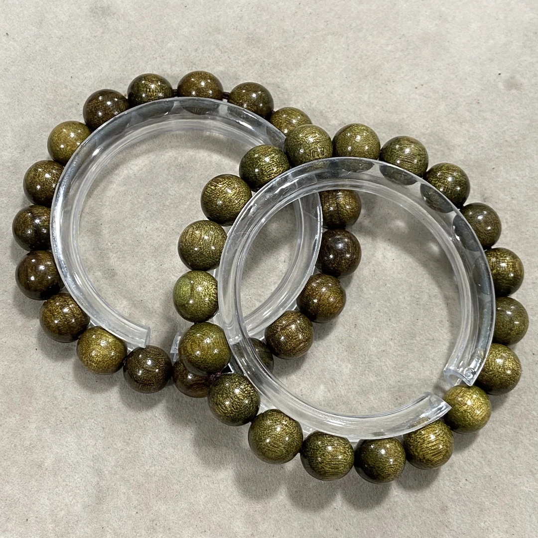 W727金丝楠圆珠卡1.0单圈手串