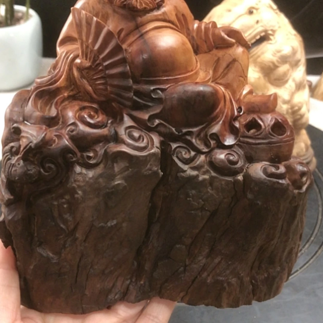 【闪购商品】木质沉*荔枝木精美薰香炉