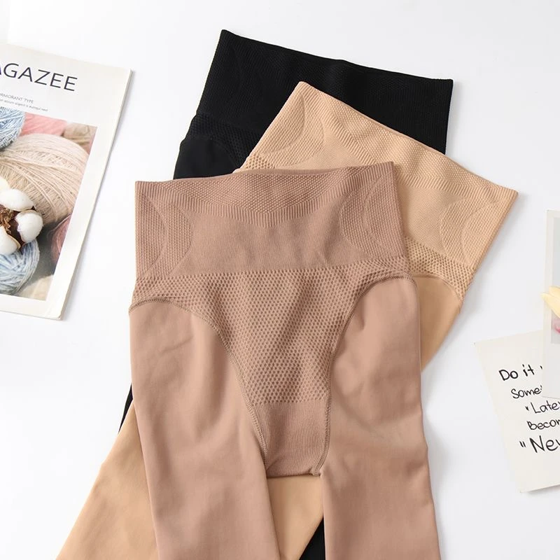 加绒加厚保暖显瘦塑形打底裤一体裤【默认微瑕  介意勿拍】