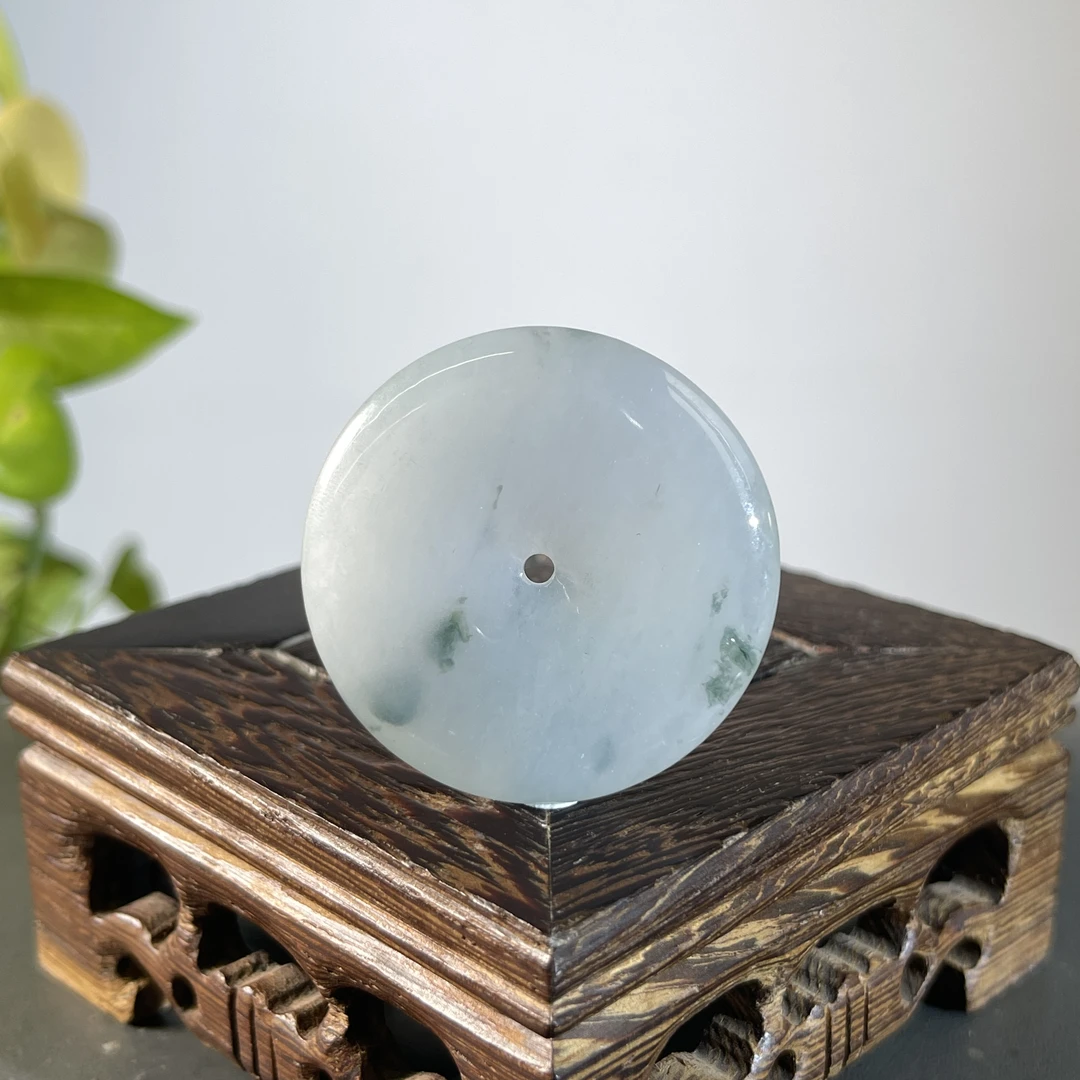 JCA21-191  天然翡翠缅甸A货 平安扣