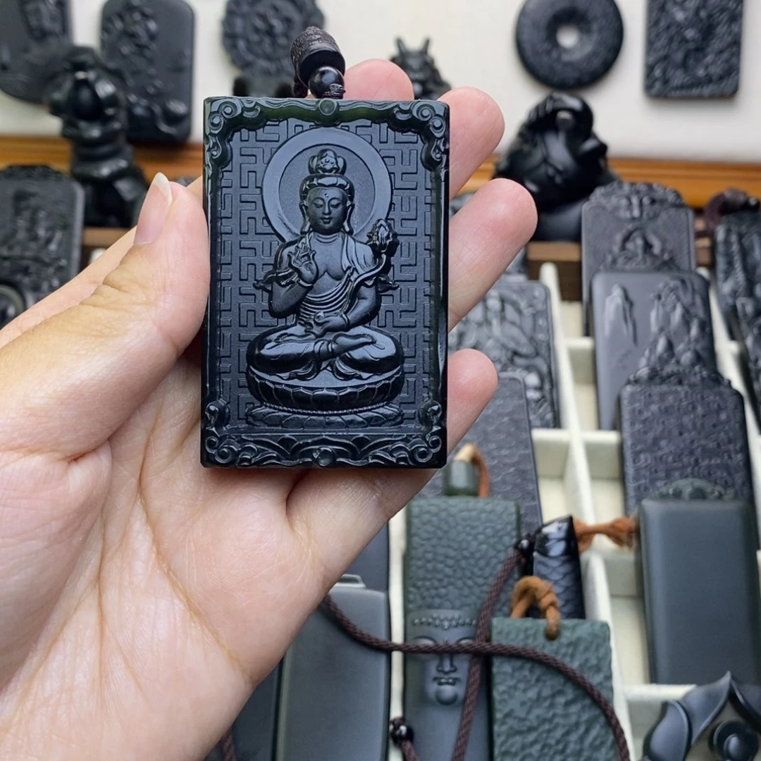 M***D和田玉未镶嵌颈饰