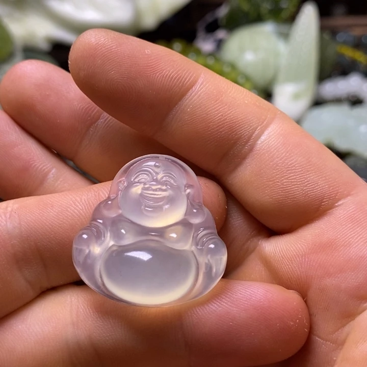 岫玉未镶嵌岫玉颈饰