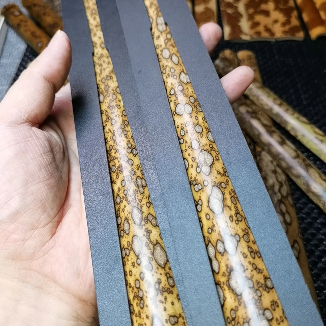 扇子腊底白花梅鹿扇子料