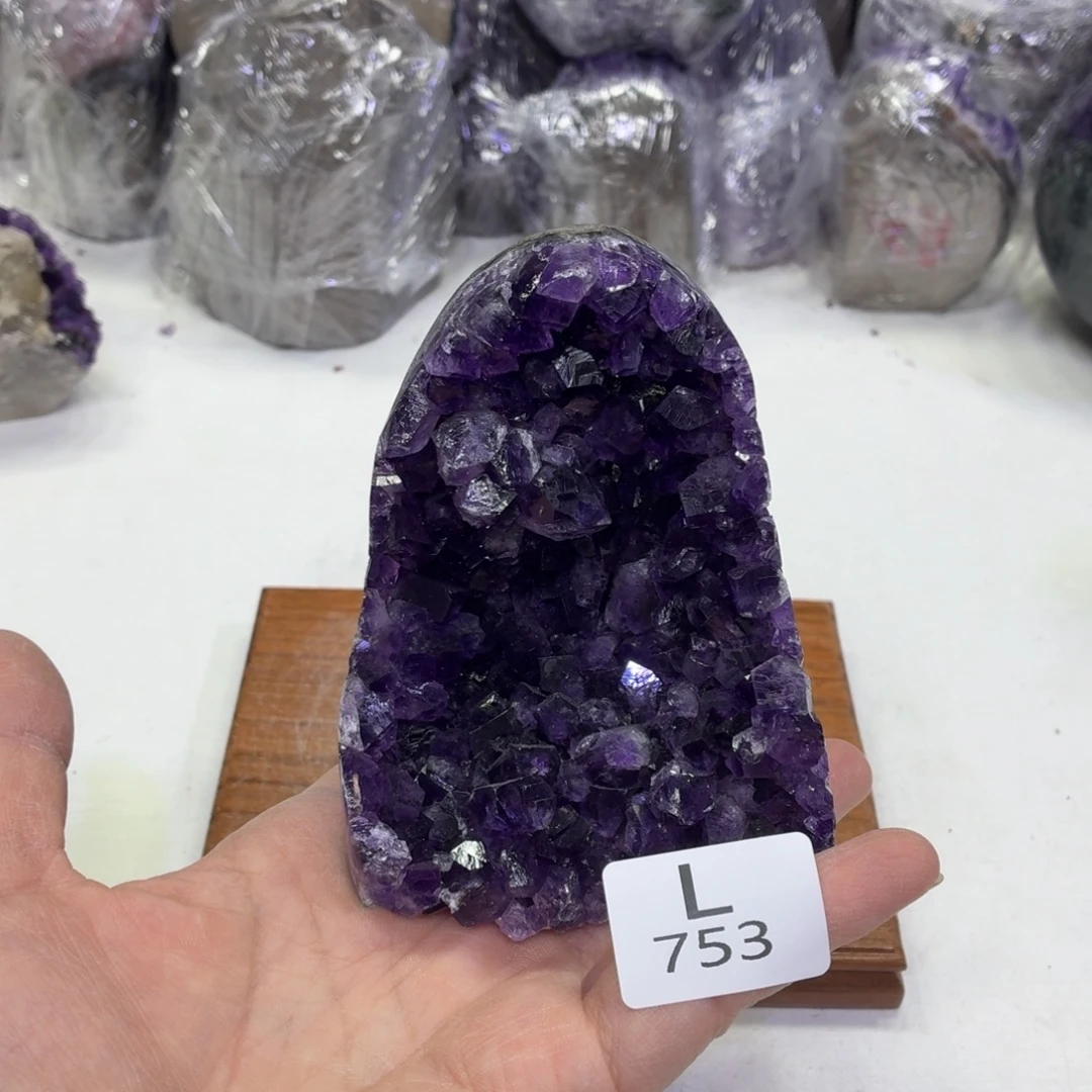 摆件未镶嵌水晶天然紫水晶