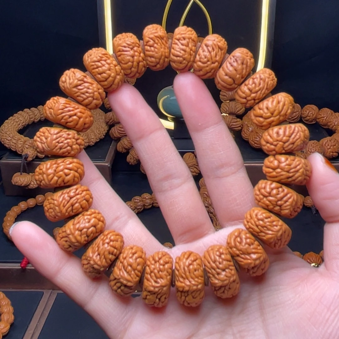 手串桃核19尺寸麒麟