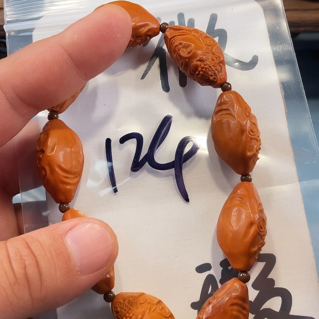 橄榄核手串/手链橄榄核雕工艺手串