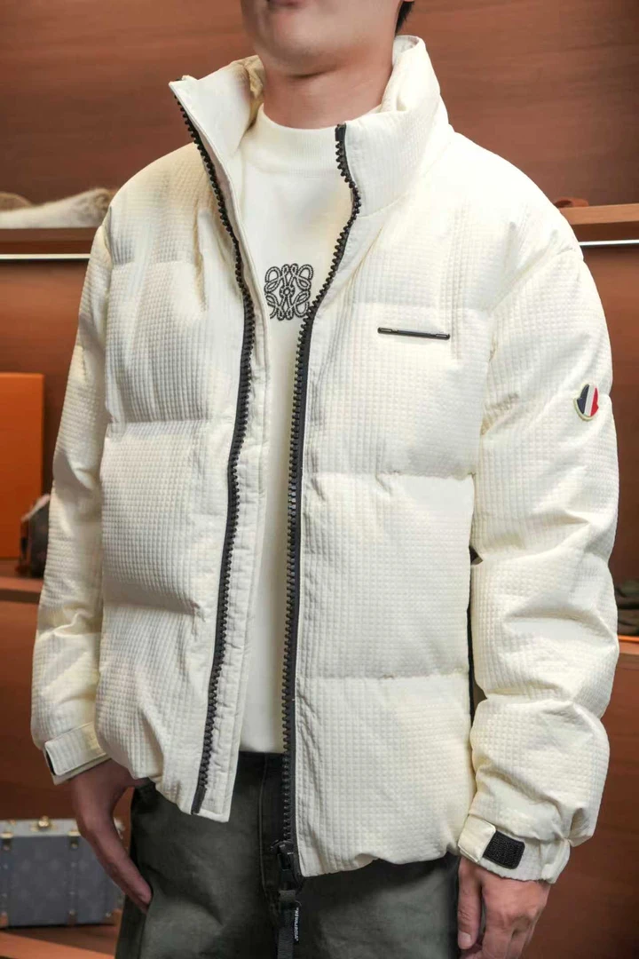 大牌短款立领潮牌男2025冬季新款90绒加厚保暖休闲防风外套8806