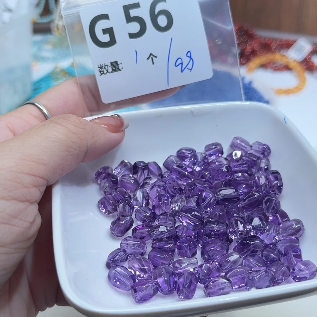 未镶嵌珠宝半成品水晶G56。