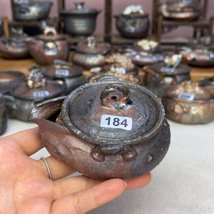 壶裸柴烧陶瓷茶具