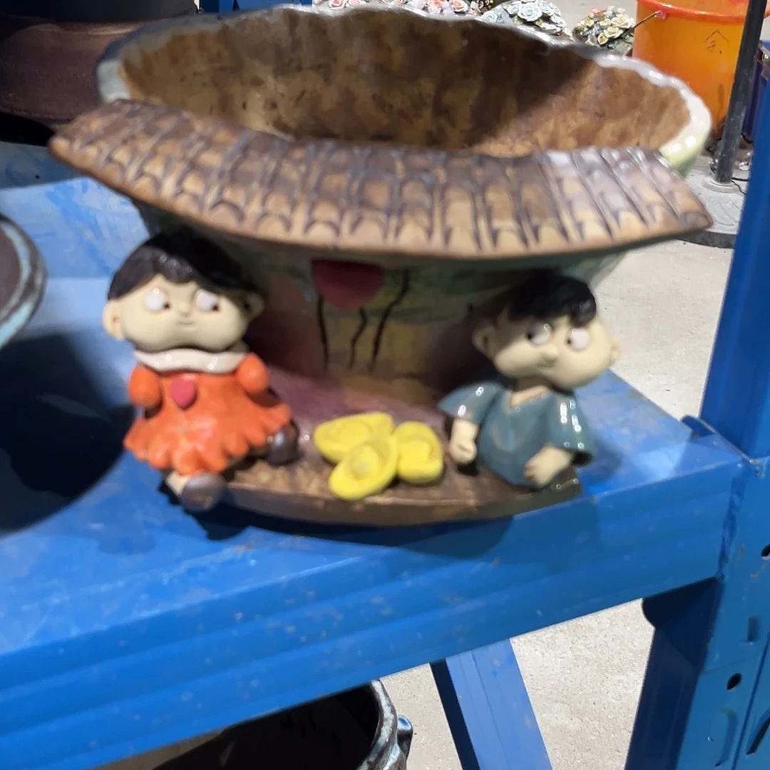 15 号陶然花器多肉植物手工花盆