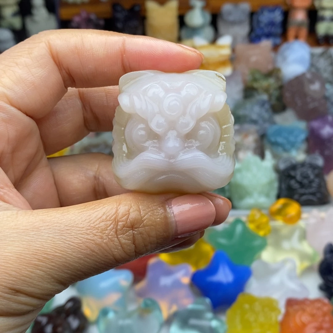 石材手把件 摆件 挂件