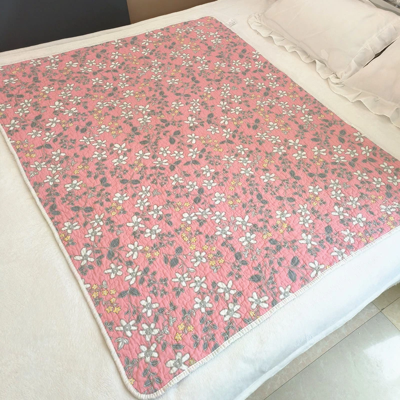 双面纯棉小垫子夹棉厚床单姨妈垫透气床盖儿童床铺垫褥子同房垫