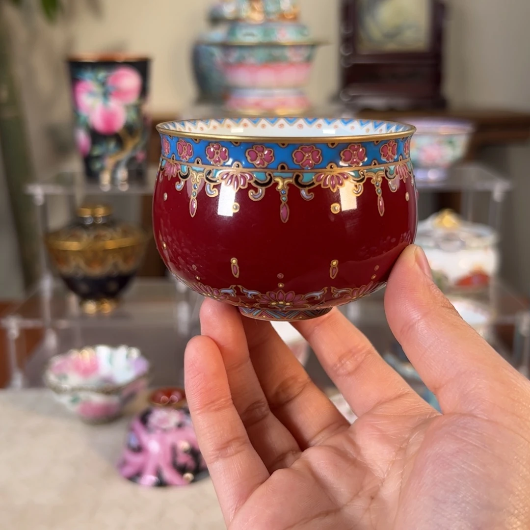 纯手工手绘 高端茶器