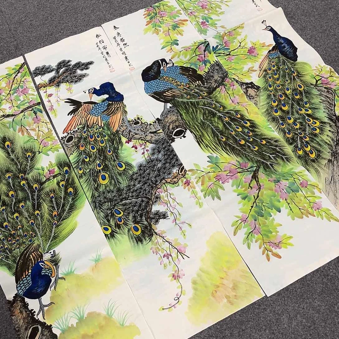 国画国画老师作品