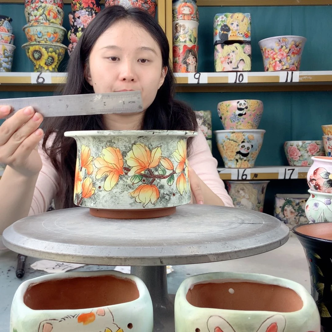 罐景德镇手工瑕疵374