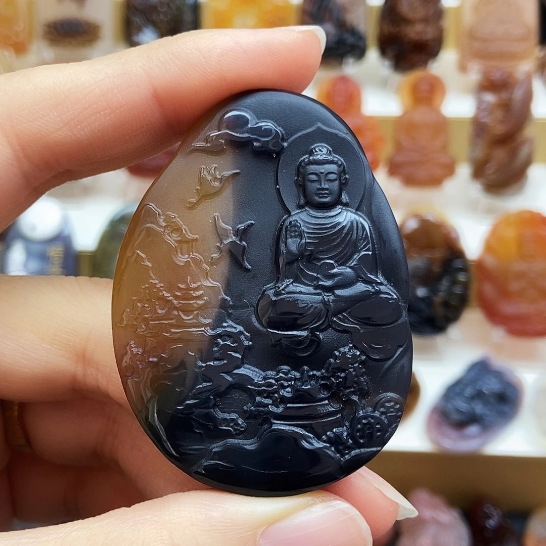 玛瑙/玉髓未镶嵌颈饰