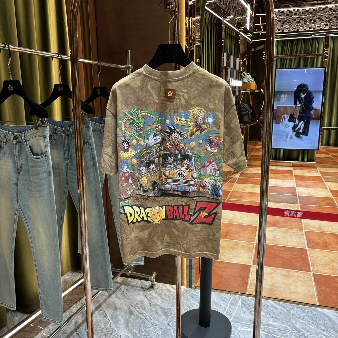 AW-DK【大师兄专属】26年夏季新品设计感时尚纯棉刺绣短袖26355