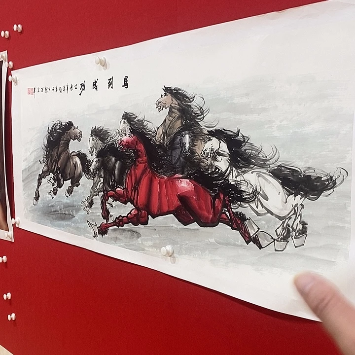 日新画作欣赏作品