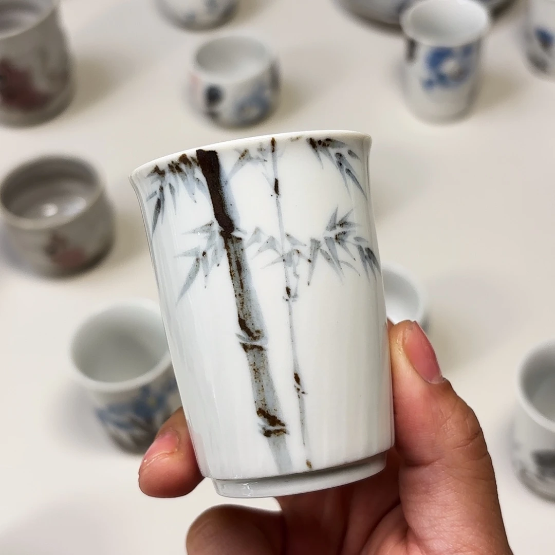 瓷山近祥   闻香杯