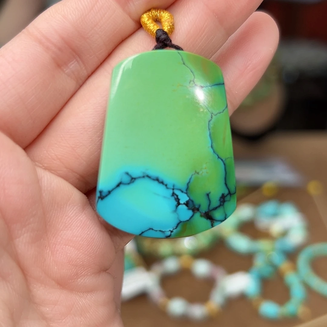 绿松石珠宝奇石未镶嵌