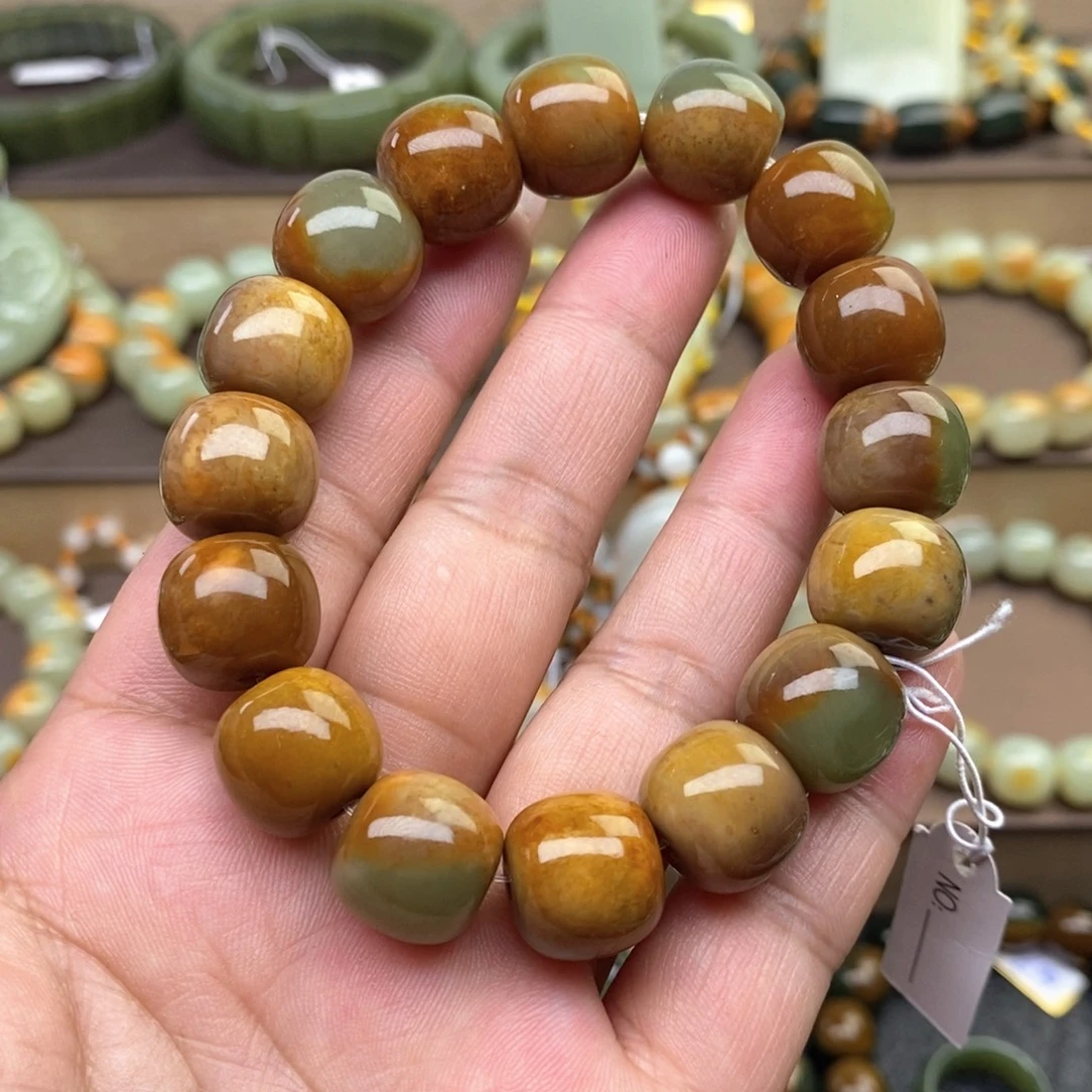 透闪石质玉未镶嵌手串