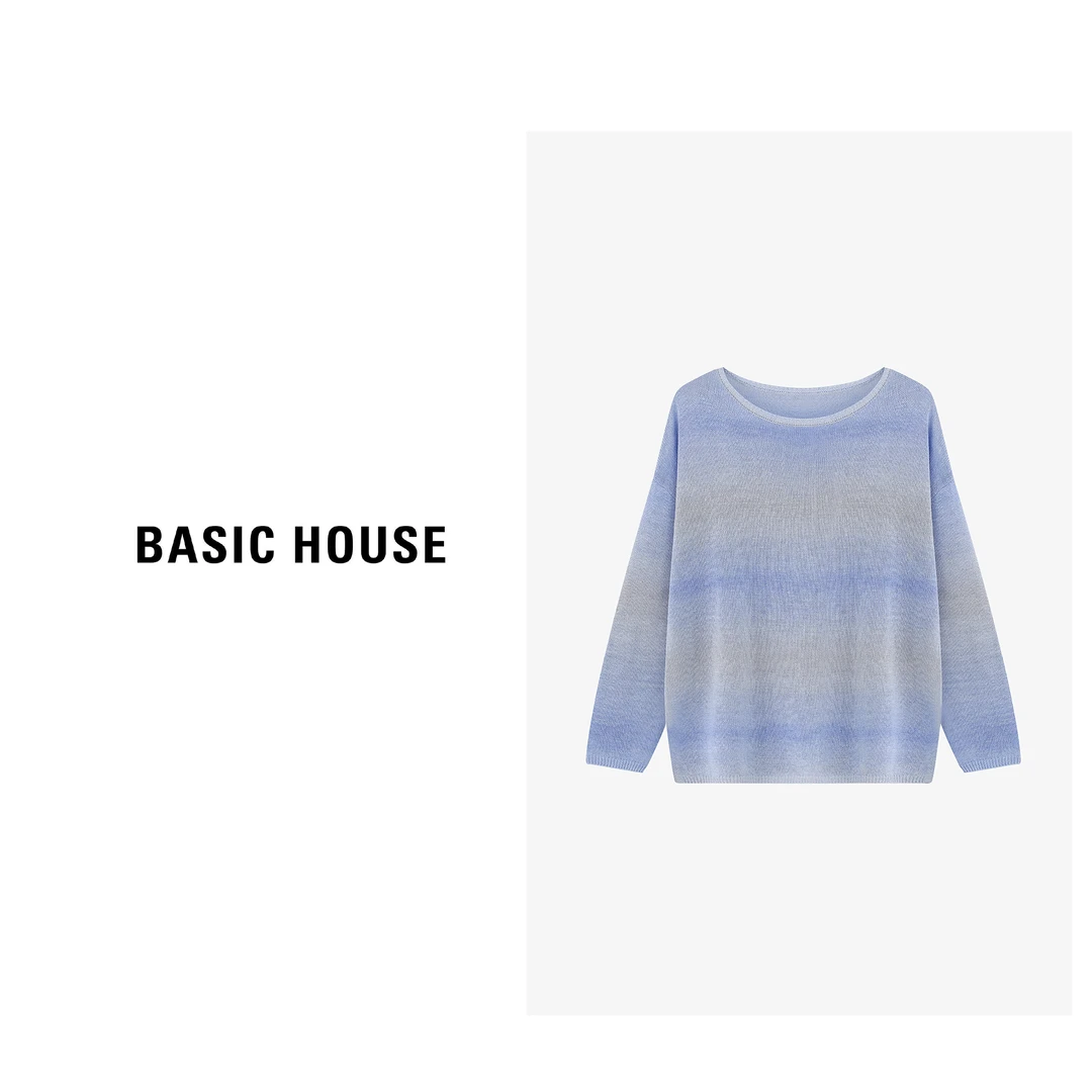【芋总专属】Basic House/百家好渐变色慵懒风针织衫-B0625H5E682