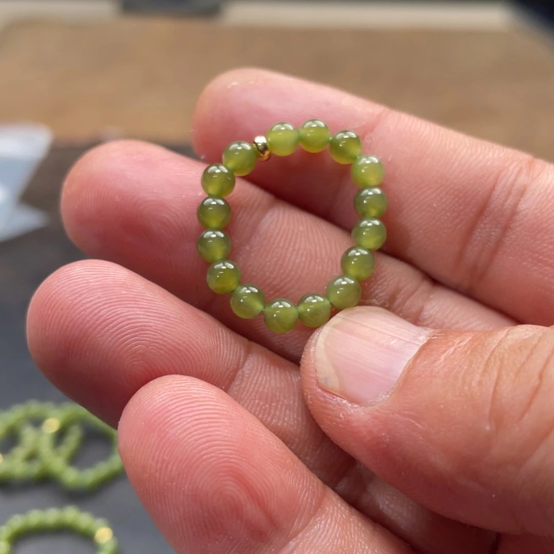 和田玉戒指未镶嵌