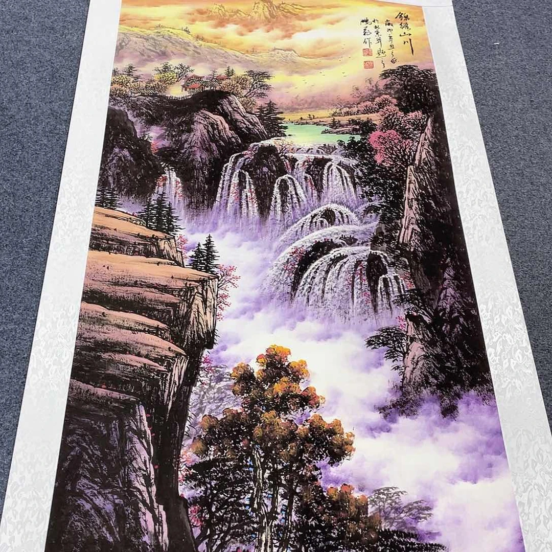 国画作品小姐姐放漏…