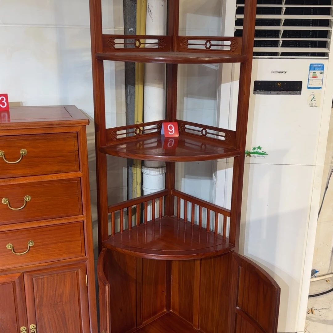 花梨木类成套家具刚果花梨46✖️46高186转角柜