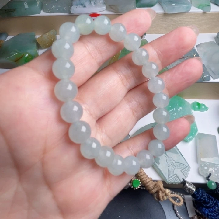 颈饰未镶嵌翡翠天然翡翠
