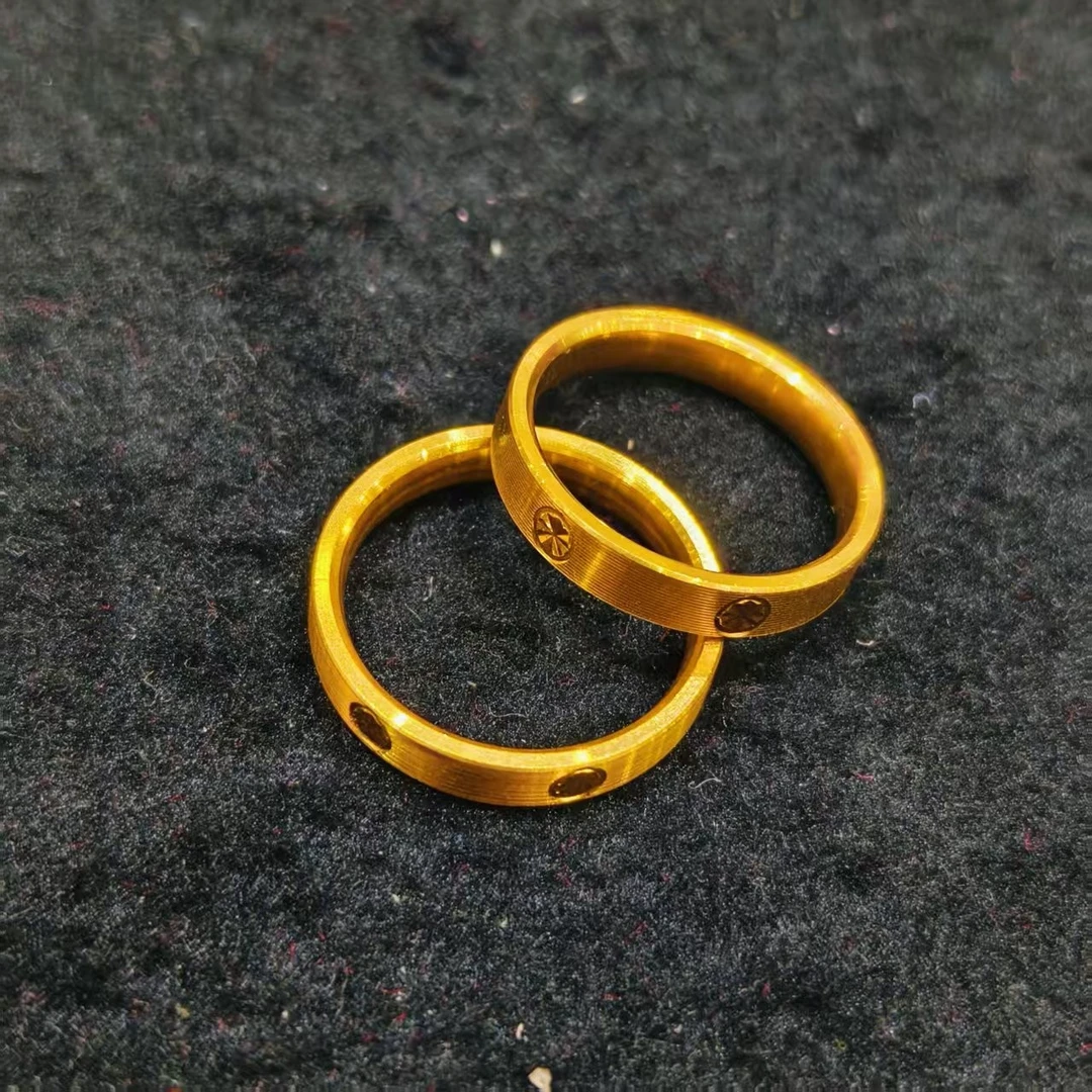 【松老板】横纹卡加简约轻奢配件戒指-24 多样发一件