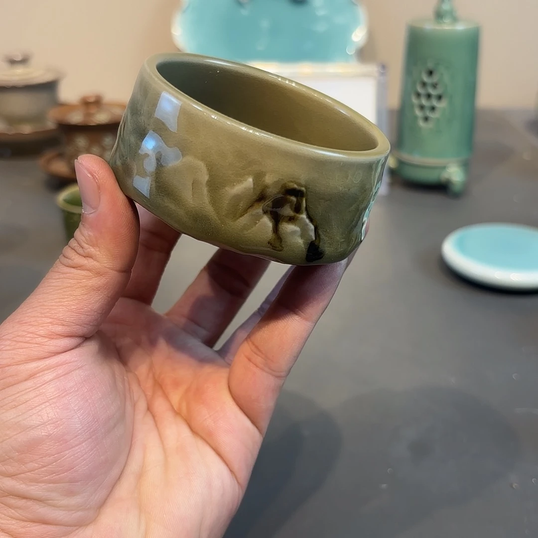 瓷片龙泉青瓷福利青瓷