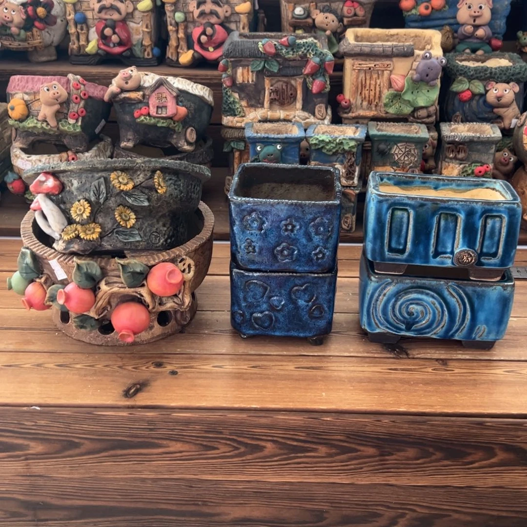 用****5嘻哈多肉花盆百搭