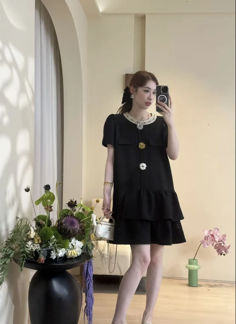 十一原创【摩登party】连衣裙 夏季新款时尚气质显瘦