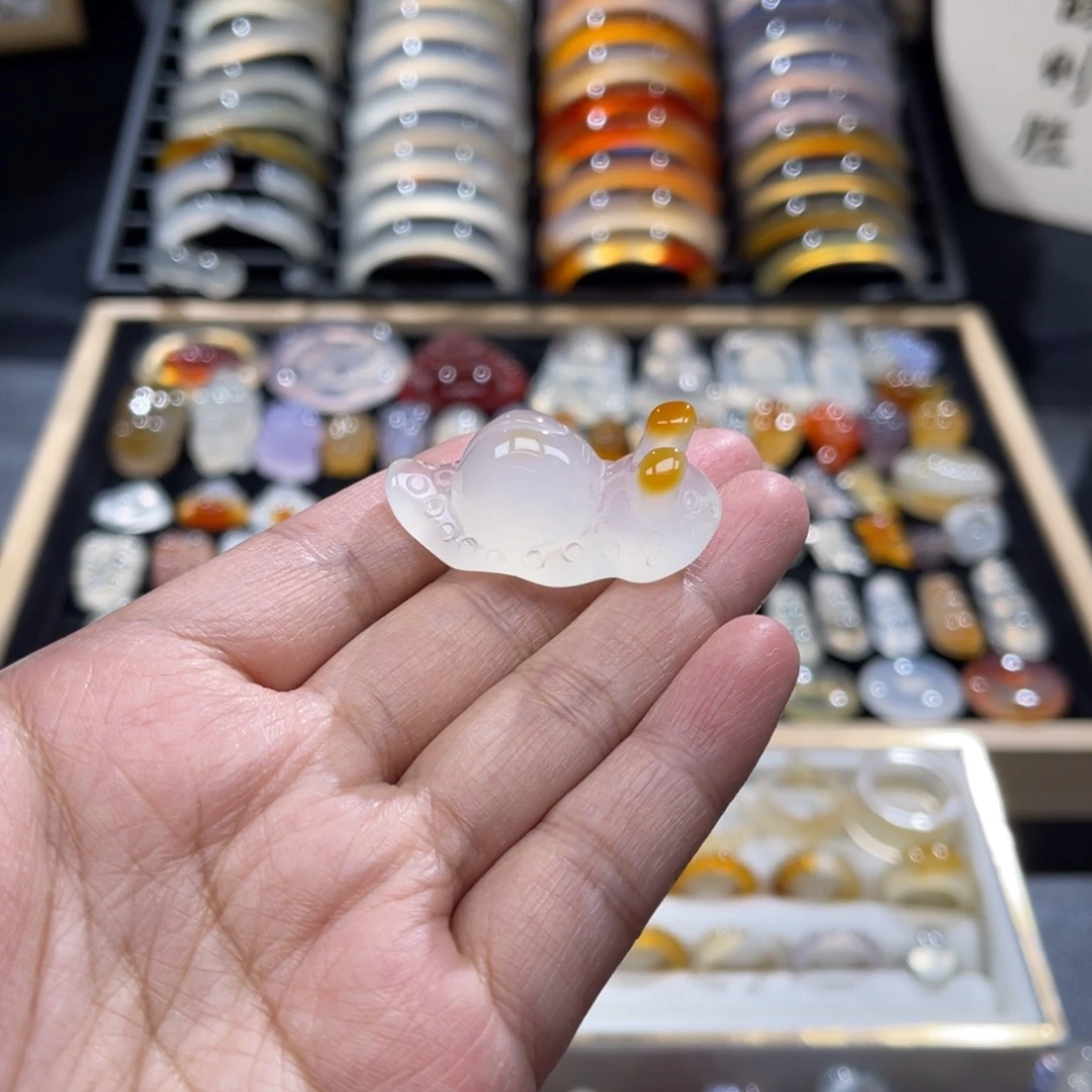 玛瑙/玉髓未镶嵌颈饰