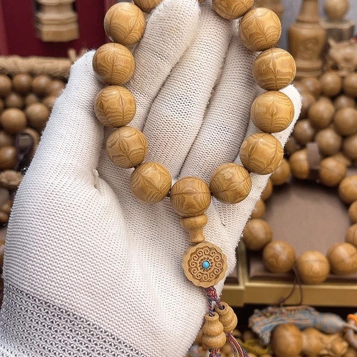 F***7木质非金属六道木手串1.5