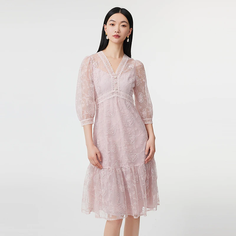 BADINA连衣裙142U171