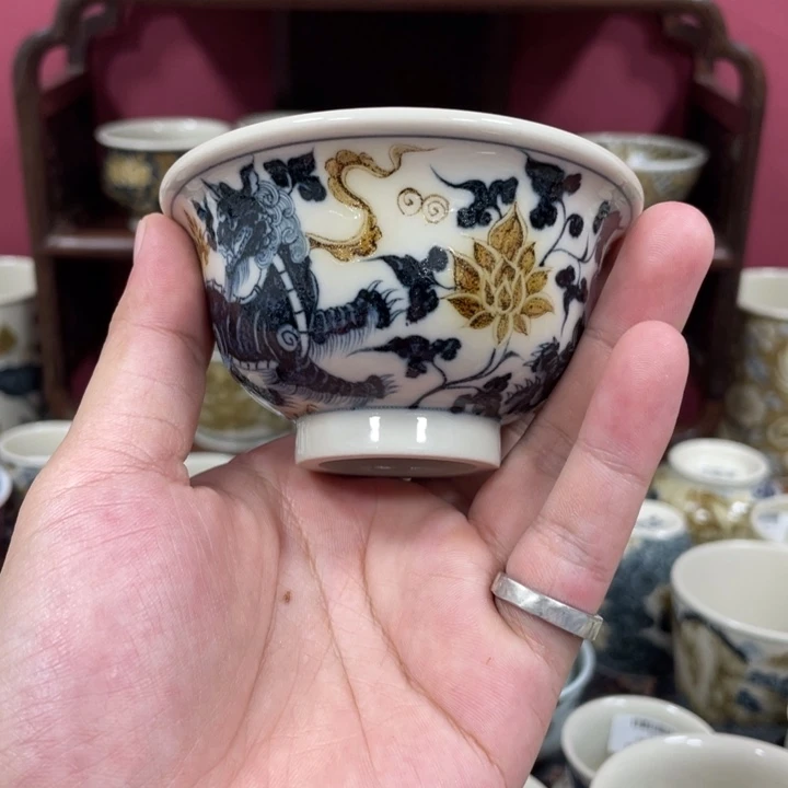 摆件景德镇陶瓷老陶下午场