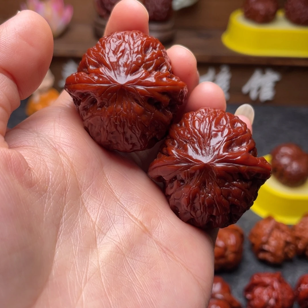 吊坠文玩核桃文玩核桃 手把件铁锤妹妹 39