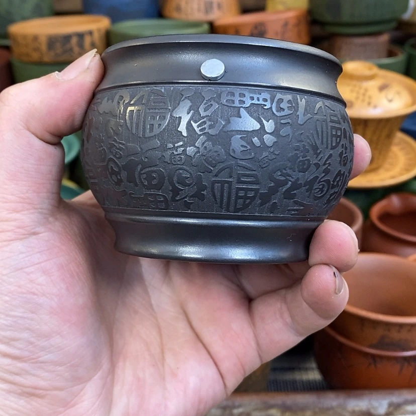 【闪购商品】紫砂杯子宜兴全手工紫砂杯